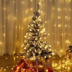 Tutumi Osvětlení vánočního stromku Garland LED Gold Stars