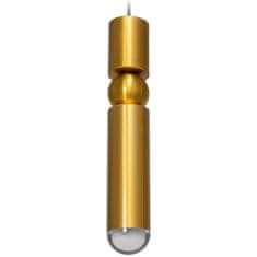 Toolight Kovová závěsná stropní lampa zlatá APP470-1CP