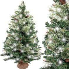Tutumi Umělý LED vánoční stromek borovice 100cm 311425
