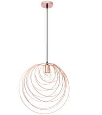 Toolight Geometrická stropní lampa ROSE GOLD APP427-1CP