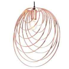 Toolight Geometrická stropní lampa ROSE GOLD APP427-1CP