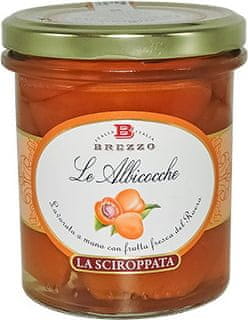 Brezzo Italské meruňky v sirupu, 380 g