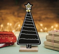 Tutumi Dekorace na vánoční stromek černá KL-21X14