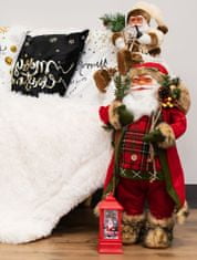 Tutumi Vánoční dekorace Santa Claus 44 cm 301252