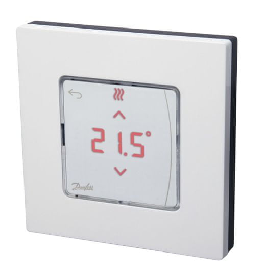 DANFOSS Icon2 088U2128, 24V Room Thermostat, On-wall