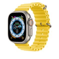 RhinoTech řemínek Ocean pro Apple Watch 38/40/41mm žlutá (RTACC400)