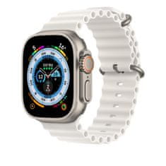 RhinoTech řemínek Ocean pro Apple Watch 42/44/45/49mm bílá (RTACC403)