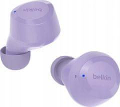 Belkin Bezdrátová sluchátka EarBuds Soundform Bolttrue Wireless - Lavende fialová 