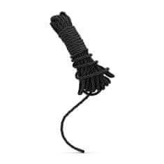 Easytoys Bedroom Fantasies Kinbaku Rope 5m (Black), svazovací lano