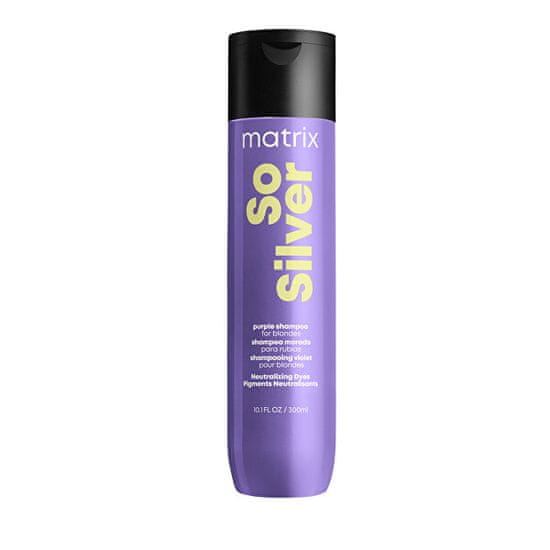 Matrix Šampon neutralizující žluté tóny Total Results So Silver (Color Obsessed Shampoo to Neutralize Yello