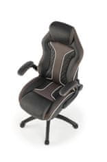 ATAN Kancelářská židle HAMLET - černá/šedá