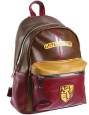 CurePink Dámský městský batoh Harry Potter: Gryffindor (objem 8 litrů|22 x 27 x 13 cm)