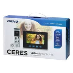 Orno Videozvonek ORNO OR-VID-ME-1056/B CERES, 7" LCD s kodovým zámkem