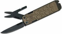 Gerber Lockdown Slim Pry Burnt Bronze multifunkční kapesní nůž 6,4cm, bronzová, hliník, 7 nástrojů