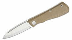 Gerber 30-001908 Mansfield Micarta Natural kapesní nůž 8,9 cm, hnědá Tan, Micarta