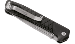 Gerber 30-001879 Zilch - Black kapesní nůž 7,8 cm, černá, GFN
