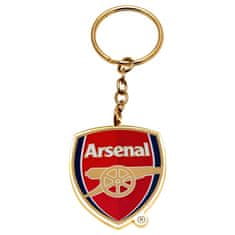 FotbalFans Přívěsek Arsenal FC, Kovový Znak, 4x4.5 cm