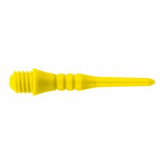Target Hroty na šipky PIXEL soft, plastové žluté 50 ks/bal, závit 2BA