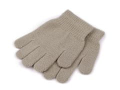 Kraftika 1pár béžová dětské pletené rukavice, přechodní zimní