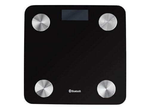 Verk 17091 Analytická osobní váha, Bluetooth 180 kg černá