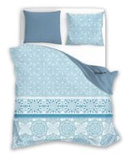 FARO Textil Bavlněné povlečení Elegant 018-B 220x200 modré
