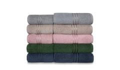 FARO Textil Bavlněný ručník Rondo 50x90 cm šedý