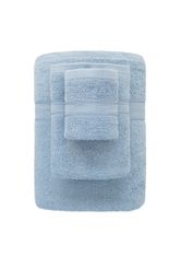 FARO Textil Bavlněný ručník Vena 50x90 cm blankytně modrý