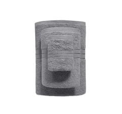 FARO Textil Bavlněný ručník Rondo 70x140 cm šedý