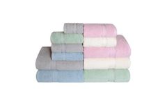 FARO Textil Bavlněný ručník Vena 50x90 cm šedý