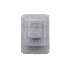 FARO Textil Bavlněný ručník Vena 50x90 cm šedý