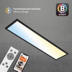 BRILONER BRILONER CCT svítidlo LED panel, 100 cm, 28 W, 3000 lm, černá BRILO 7385-015