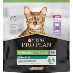 Purina Pro Plan Cat Adult Sterilised Renal Plus krůta 400 g
