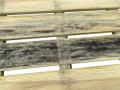 Dřevěný Outlet Dřevěná Terasové dlaždice 8 ks 50x50x4 cm borovicový