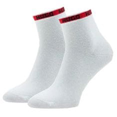 Hugo Boss 2 PACK - pánské ponožky HUGO 50491223-100 (Velikost 39-42)