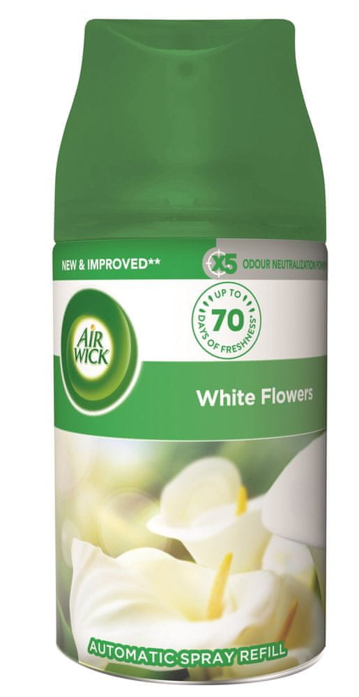 Air wick Freshmatic náplň do osvěžovače vzduchu - Bílé květy 250 ml