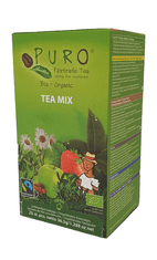 Puro káva Fairtrade čaj porcovaný Mix 25x2g