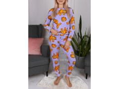 sarcia.eu Garfield Dámské pyžamo s dlouhým rukávem, fialové pyžamo