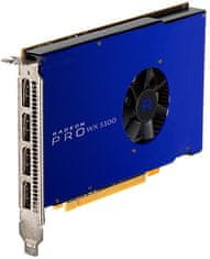 shumee Grafická karta AMD Radeon Pro WX 5100 8GB GDDR5, 4x DisplayPort, 75W, PCI Gen3 x16