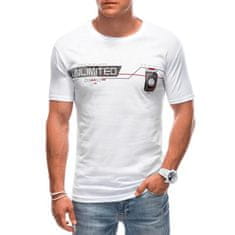 Edoti Pánské tričko S1912 bílá MDN123343 XXL