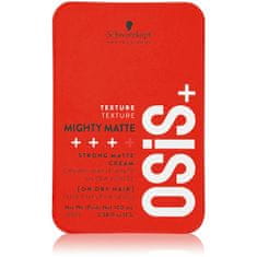 Schwarzkopf Prof. Silný matující krém na vlasy OSiS Mighty Matte (Strong Matte Cream) 100 ml