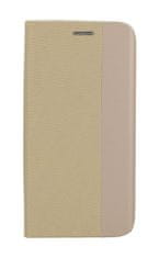 TopQ Pouzdro iPhone 14 Pro knížkové Sensitive Book zlaté 108440