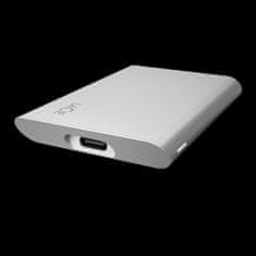 SSD Externí Portable 2.5" 2TB - USB 3.1 Gen 2 Type C, Stříbrná