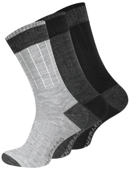 Vincent Creation® Vincent Creation Ponožky pánské "THERMO TECH" - 3 páry