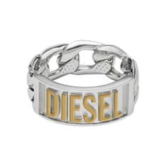 Diesel Stylový ocelový pánský prsten DX1420931 (Obvod 62 mm)