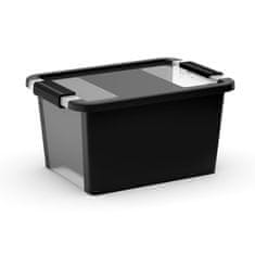 KETER Úložný box z recyklovaného plastu s víkem Bi-Box S 11 l, 19x36,5x26 cm