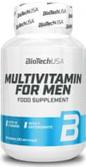 BioTech USA MultiVitamin for men, 60 tablet