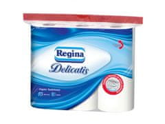 Regina Toaletní papír 4 vrstvy Regina DELICATIS 9 rolí, certifikovaný PZH 1 balik