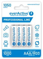 shumee baterie everActive Professional line EVHRL03-1050 (1050mAh; Ni-MH LSD)
