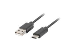 shumee Lanberg QC 3.0 kabel CA-USBO-20CU-0018-BK (USB 2.0 typ A - USB typ C; 1,8 m; černý)