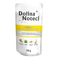shumee DOLINA NOTECI Premium bohaté na kuřecí maso - mokré krmivo pro psy - 150g